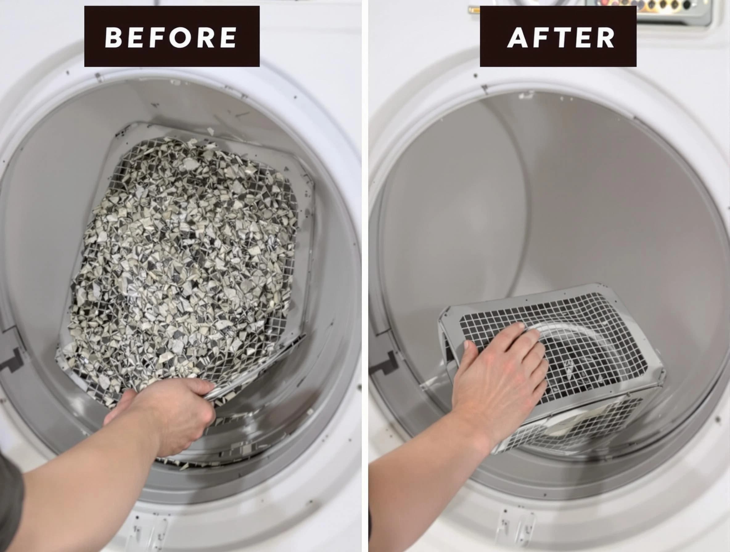 Professional lint trap cleaning by Todd Creek Dryer Vent Cleaning in Todd Creek