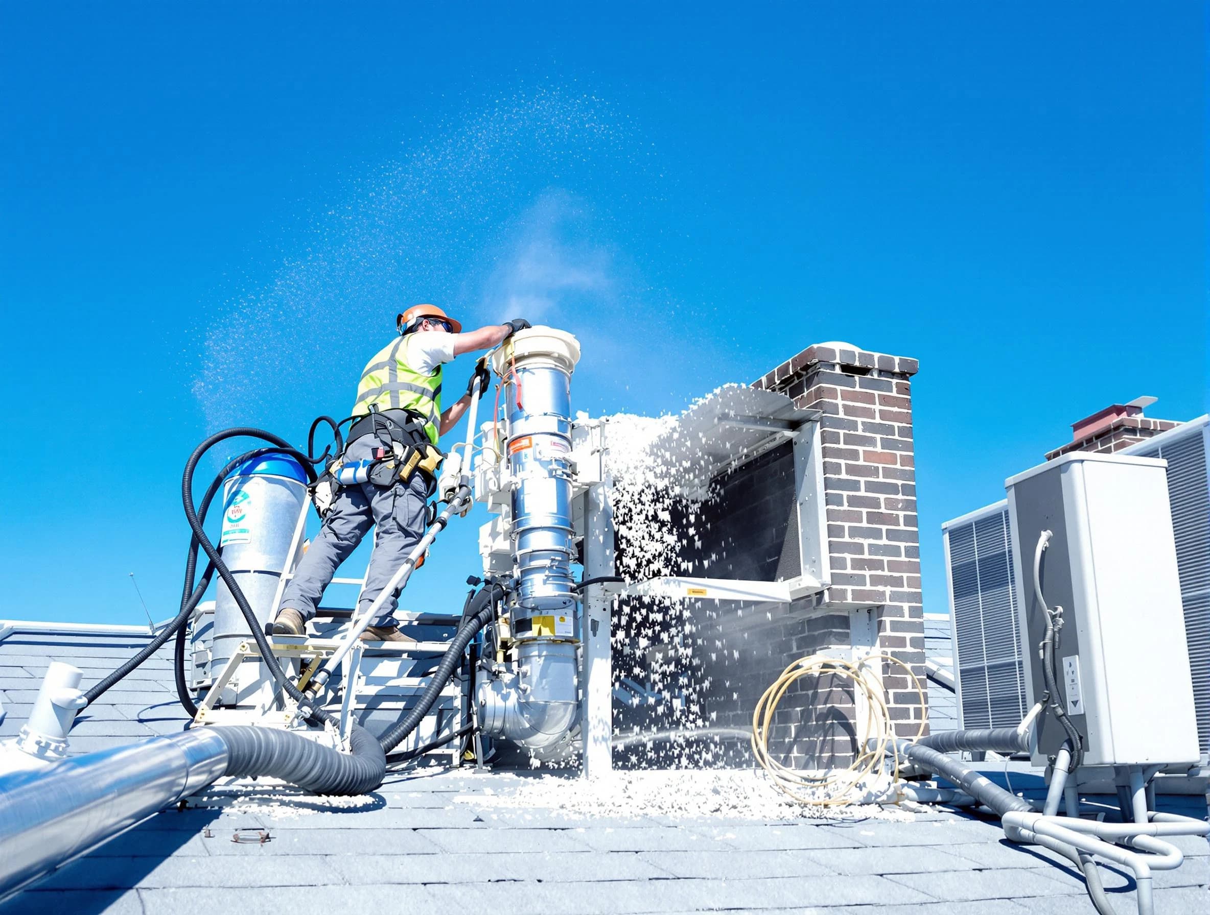Expert roof dryer vent cleaning by Todd Creek Dryer Vent Cleaning in Todd Creek