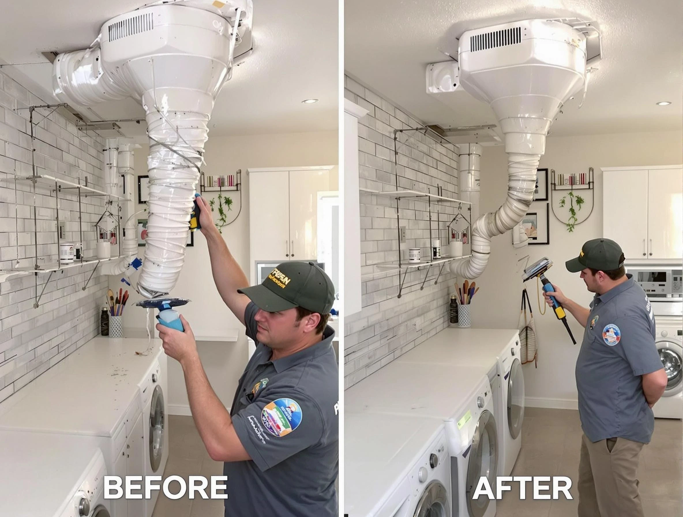 Professional dryer exhaust vent cleaning by Todd Creek Dryer Vent Cleaning in Todd Creek